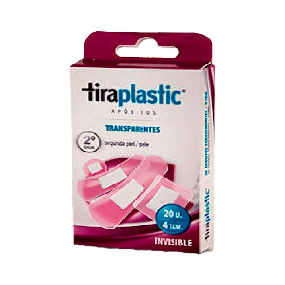 TIRAPLASTIC APOSITO ADHESIVO 4 TAMAÑOS 20 U TRAN