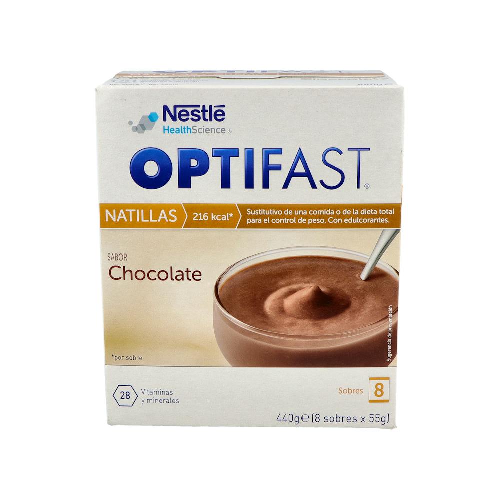 OPTIFAST NATILLAS 54 G 9 SOBRES CACAO