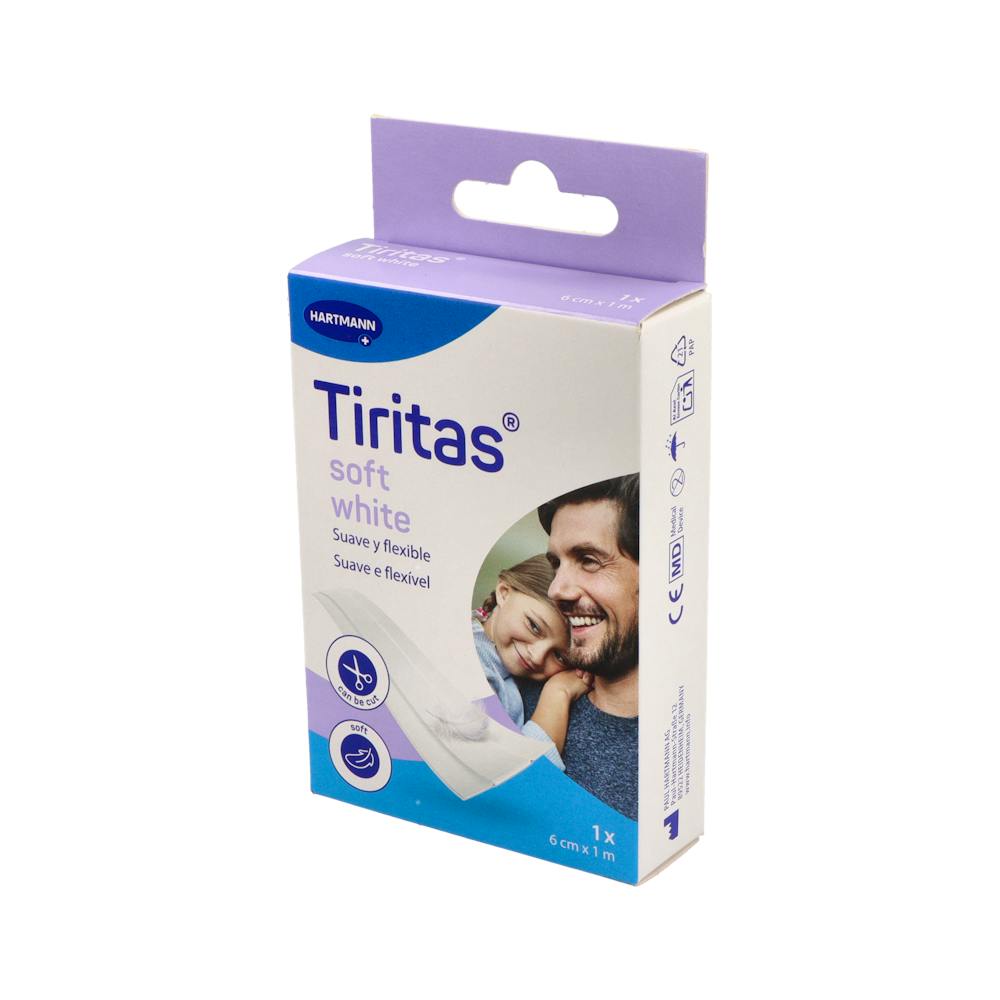 TIRITAS SENSITIVE APOSITO ADHESIVO ELASTIC 1M X 6 CM