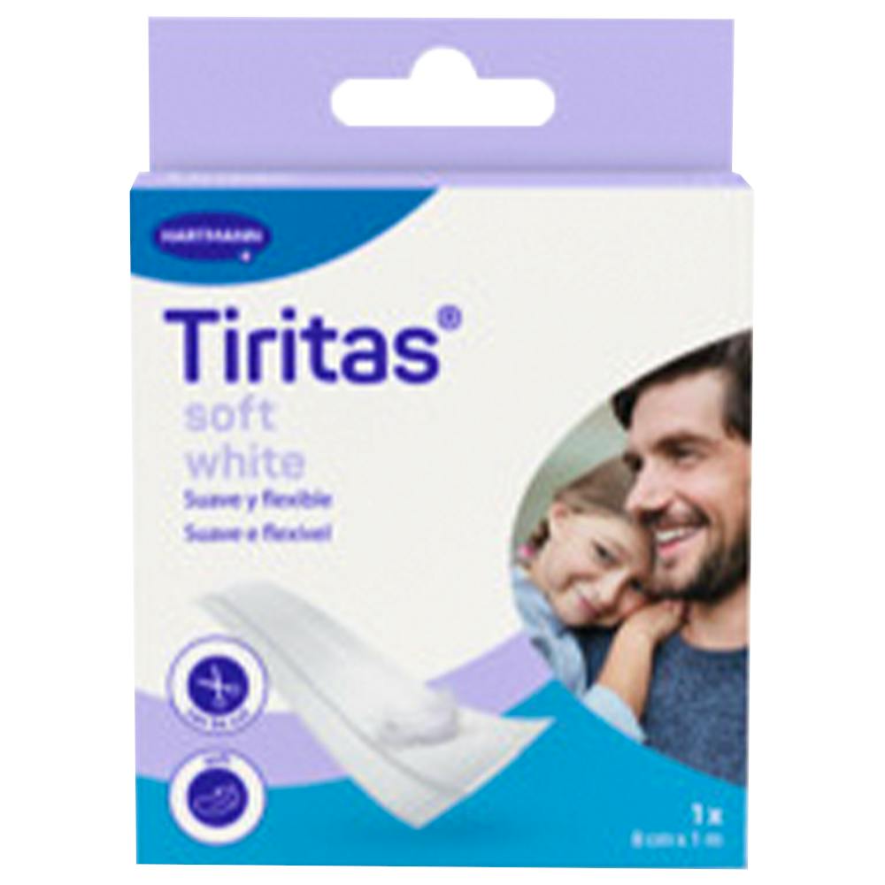 TIRITAS SENSITIVE ELASTIC APOSITO ADHESIVO 1M X 8 CM