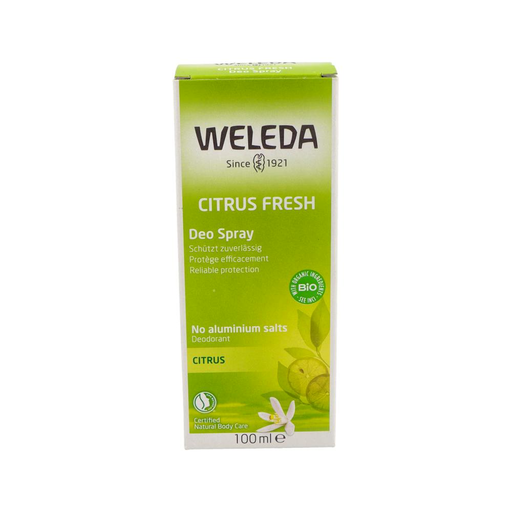 WELEDA DESODORANTE SPRAY DE CITRUS 1 ENVASE 100 ML