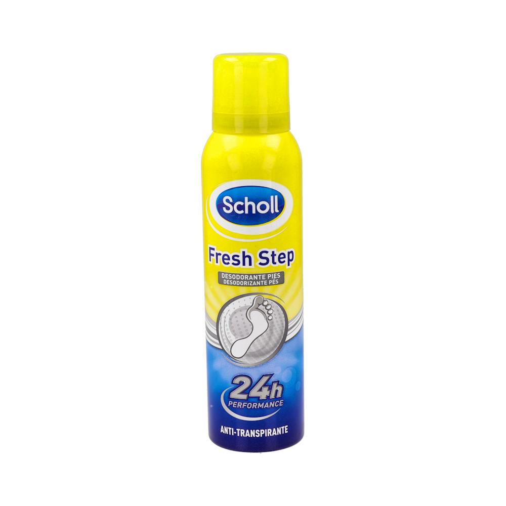DR SCHOLL FRESH STEP SPRAY DESODORANTE PIES