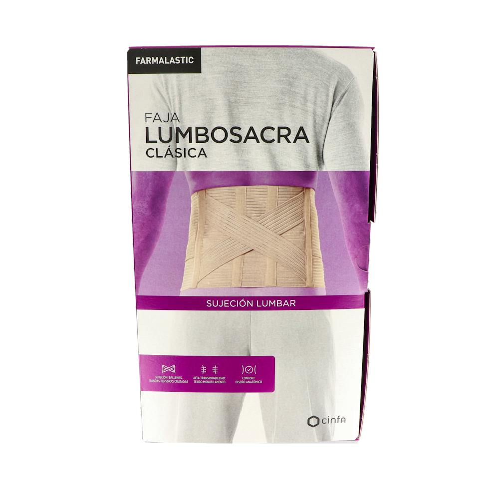 FAJA FARMALASTIC SACROLUMBAR T3 105120 CM