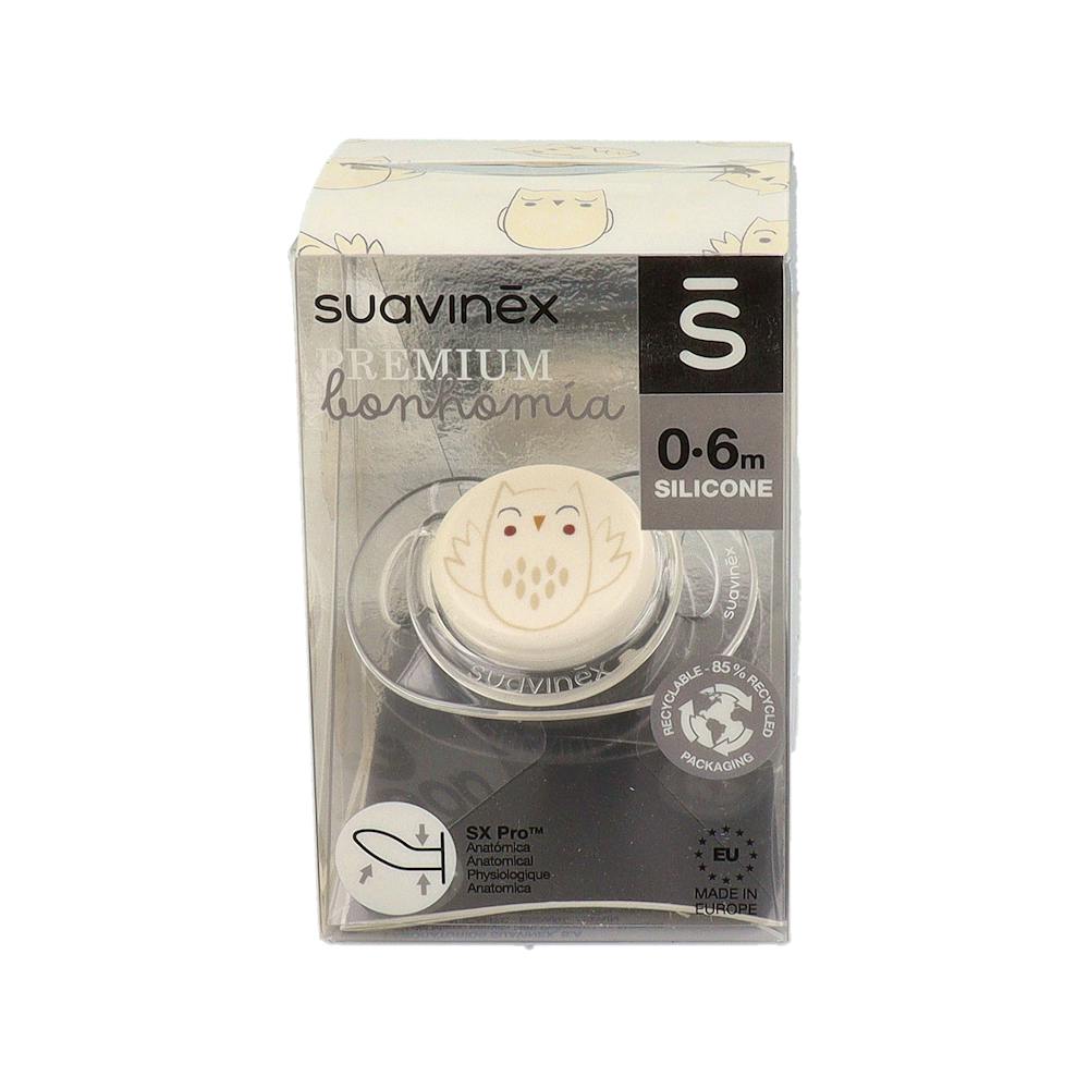 CHUPETE SILICONA ANATOMICO SUAVINEX EVOLUTION 0 6 MESES 1 UNIDAD