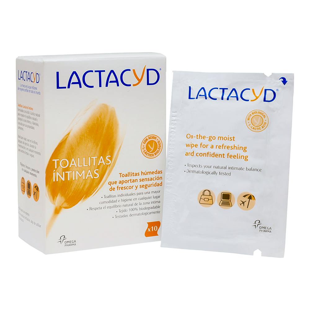 LACTACYD INTIMO TOALLITAS 10 UDS.