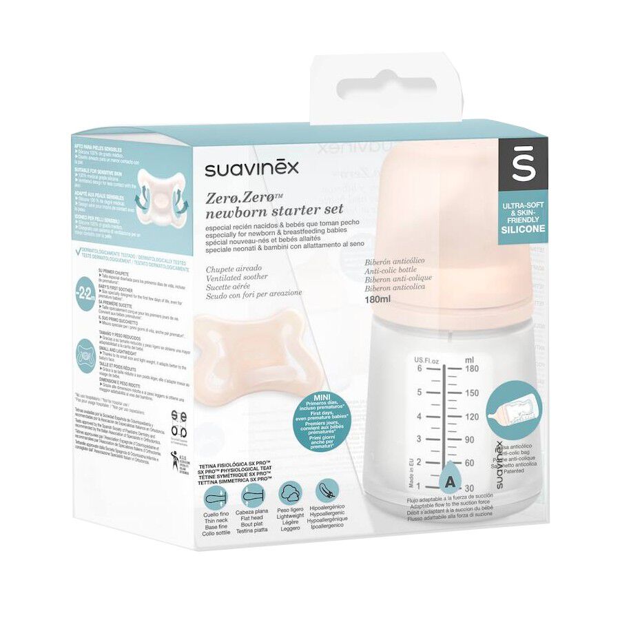 SUAVINEX ZERO ZERO SET INICIO BIBE+CHUPETE