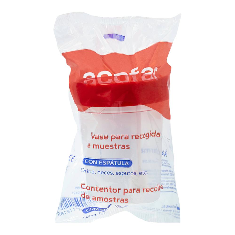 ACOFAR ENVASE C/ESPATULA MUESTRAS HECES