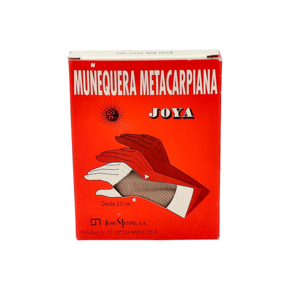 MUÑEQUERA JOYA METACARPI BEIGE GDE