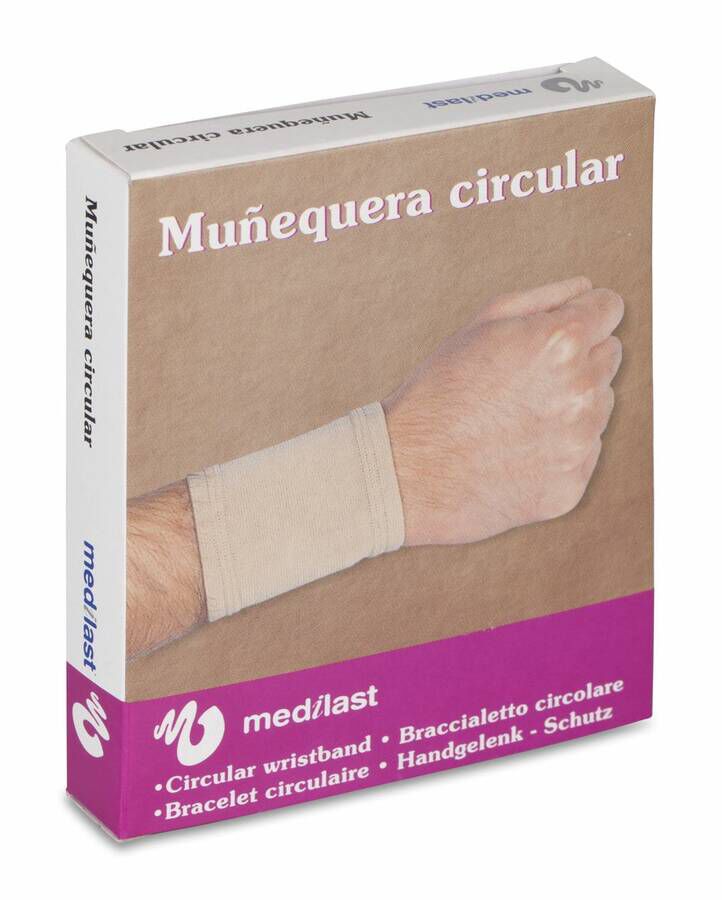 MUÑEQUERA MEDILAST CIRCULAR ELASTICA 1 UNIDAD TA