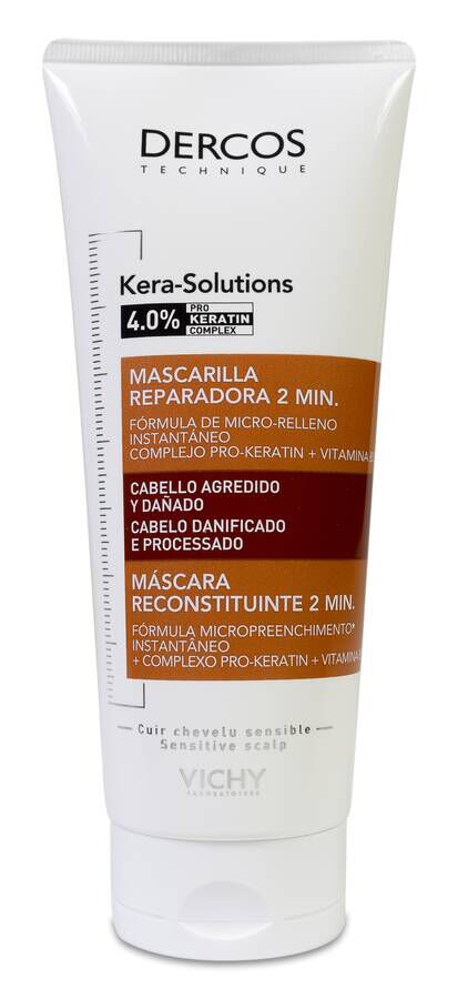 DERCOS MASCARILLA KERASOLUTIONS 1 ENVASE 200 ML