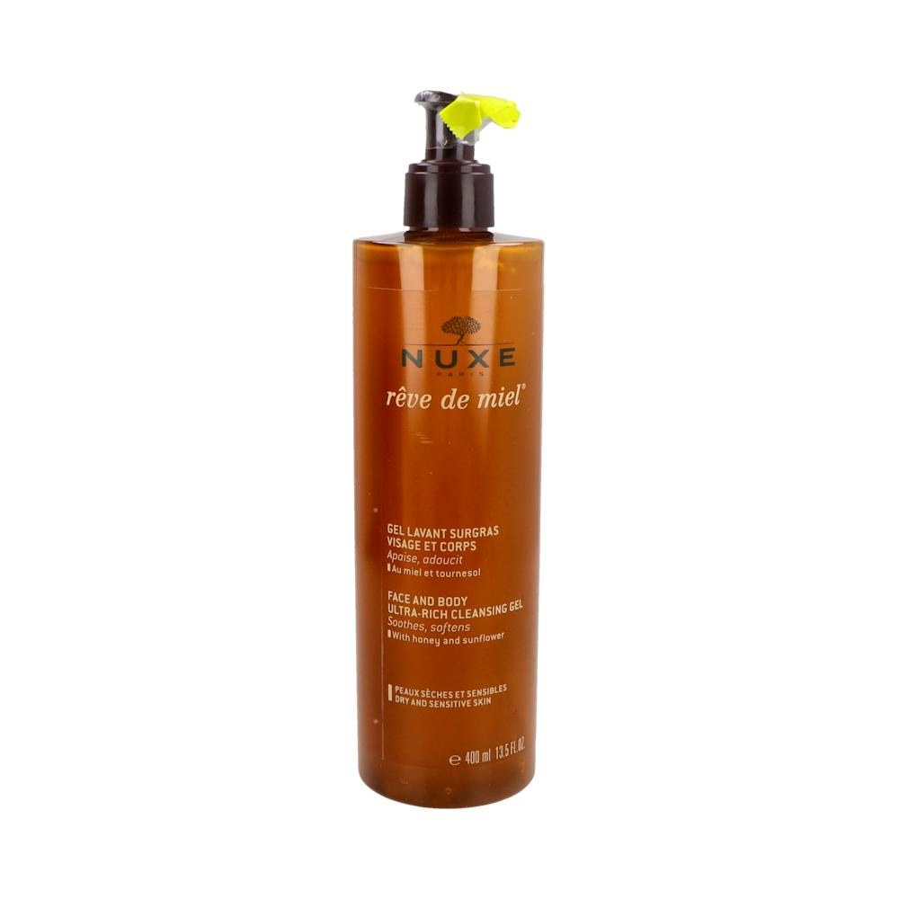NUXE REVE DE MIEL GEL LAVANT SURGRAS CARA Y CUERPO 400ML