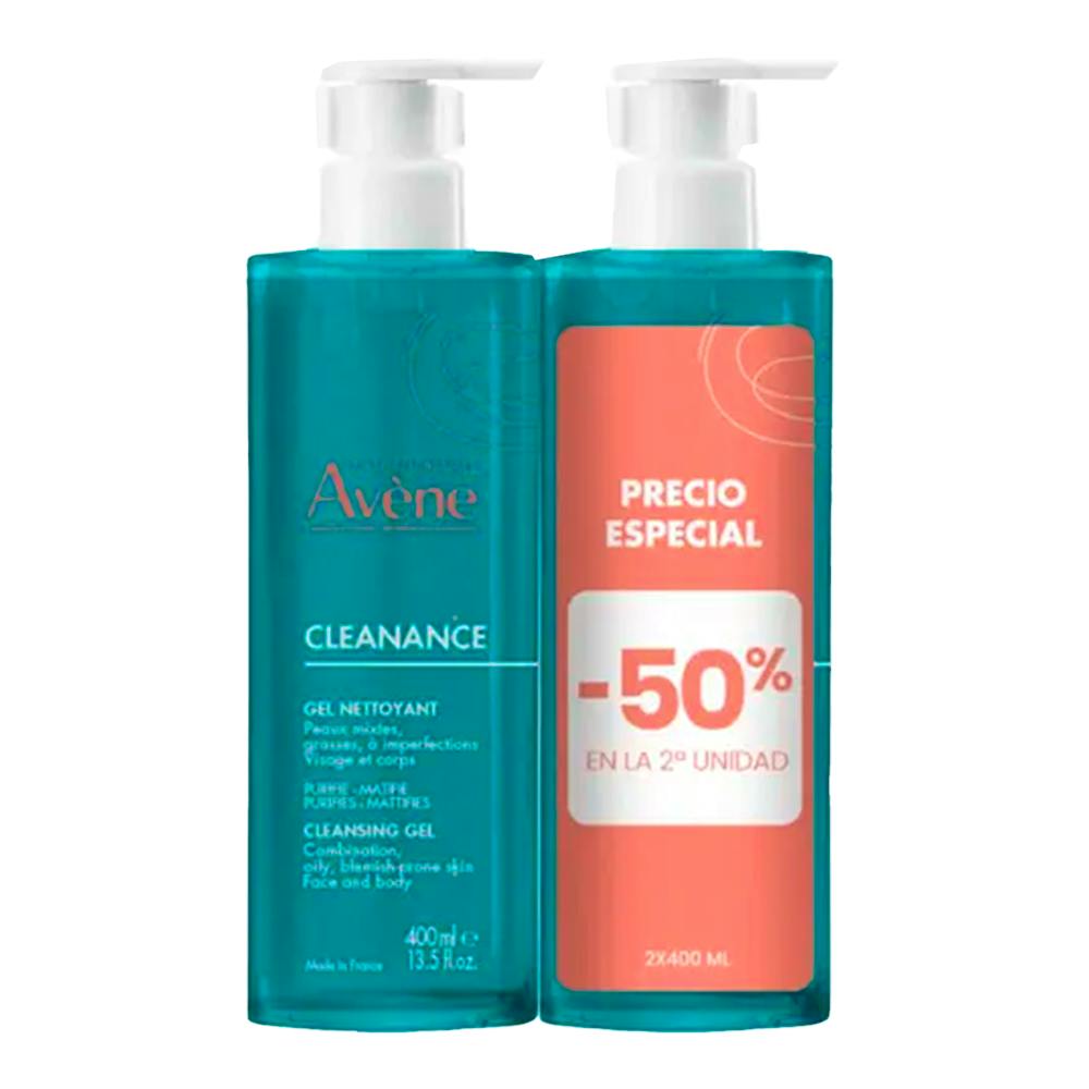 AVENE DUO CLEANANCE GEL LIMPIADOR 400ML 50 * UNIDAD