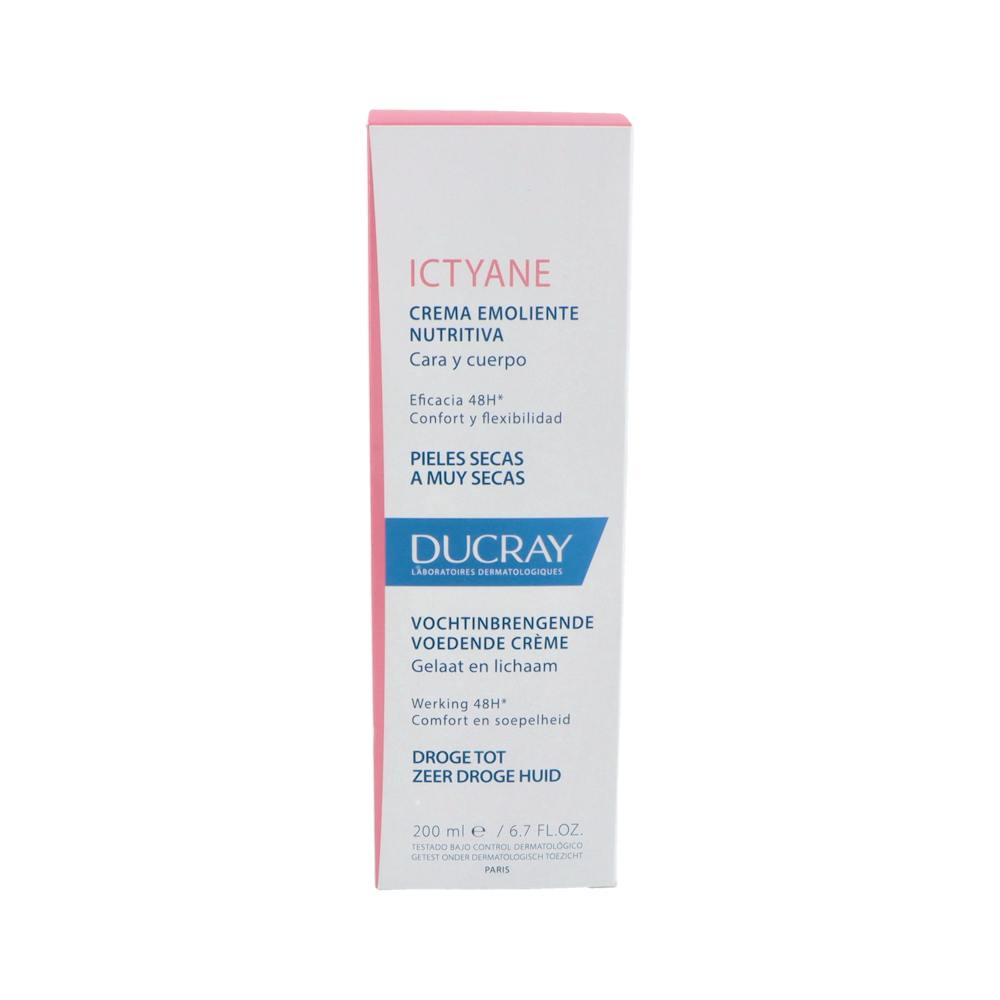 ICTYANE CREMA EMOLIENTE NUTRITIVA DUCRAY 1 TUBO 200 ML