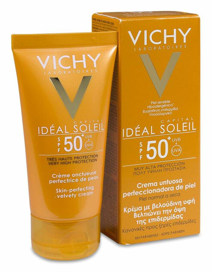 VICHY IDEAL SOLEIL CREMA PERFECCIONADOR PIEL SPF 50