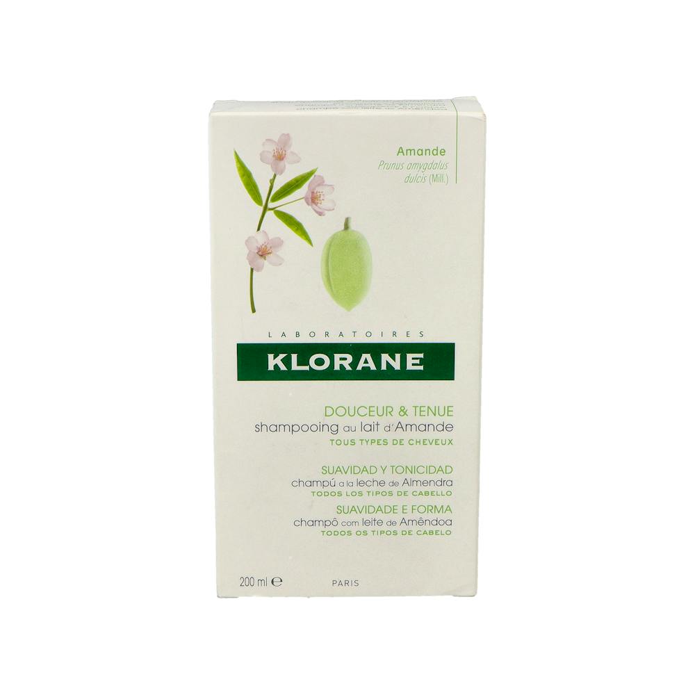 KLORANE SUAVIDAD CHAMPU ENVOLVENTE & SUAVIZANTE A LA ALMENDRA 1 ENVASE 200 ml