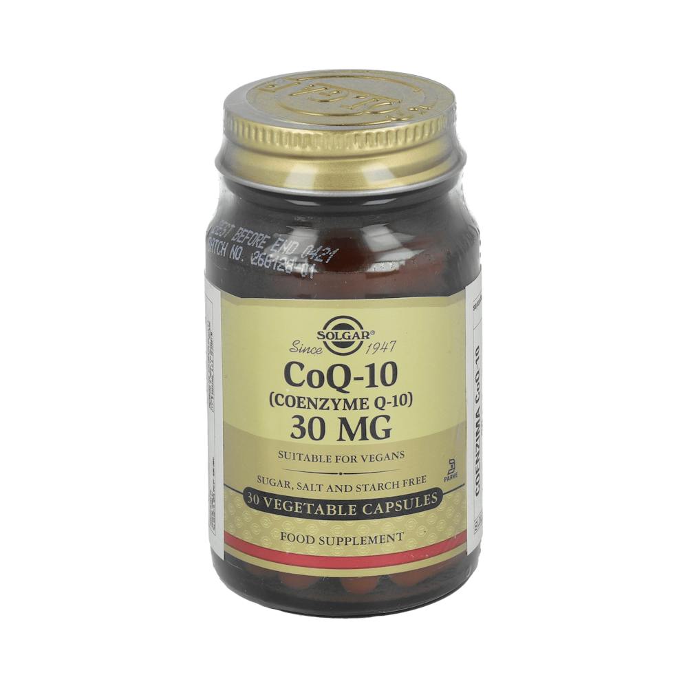 SOLGAR COQ10 30MG 30 CAPSULAS