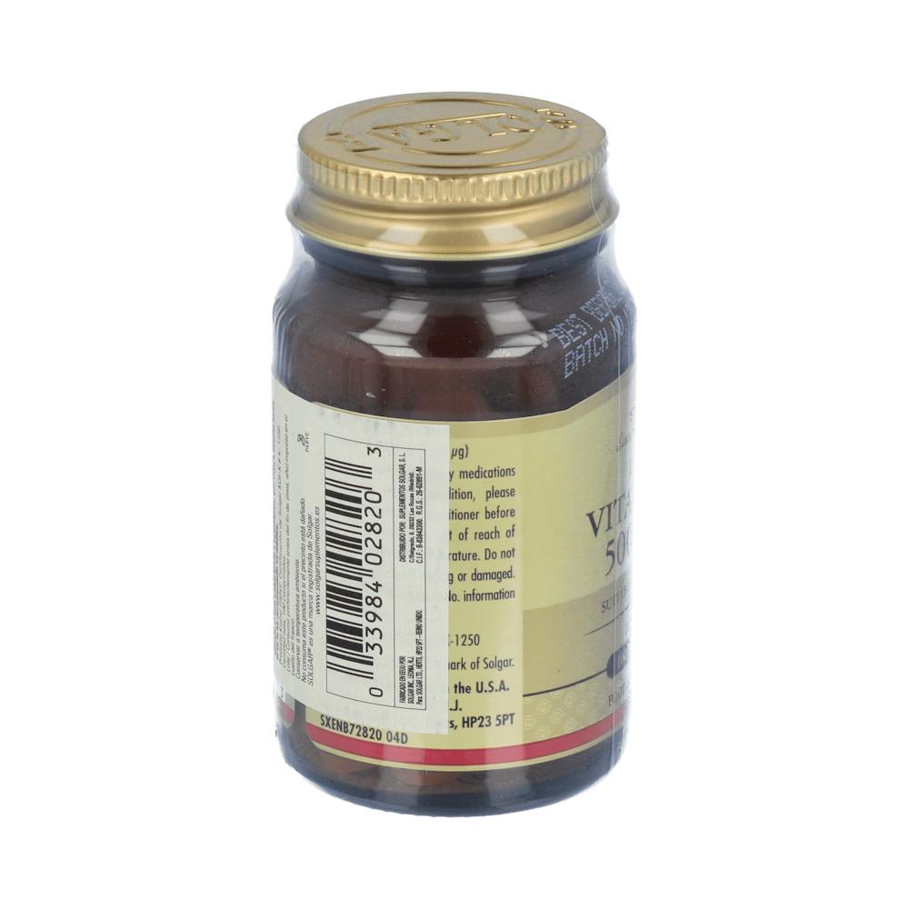 SOLGAR VITAMINA A 5000IU 100 COMPRIMIDOS