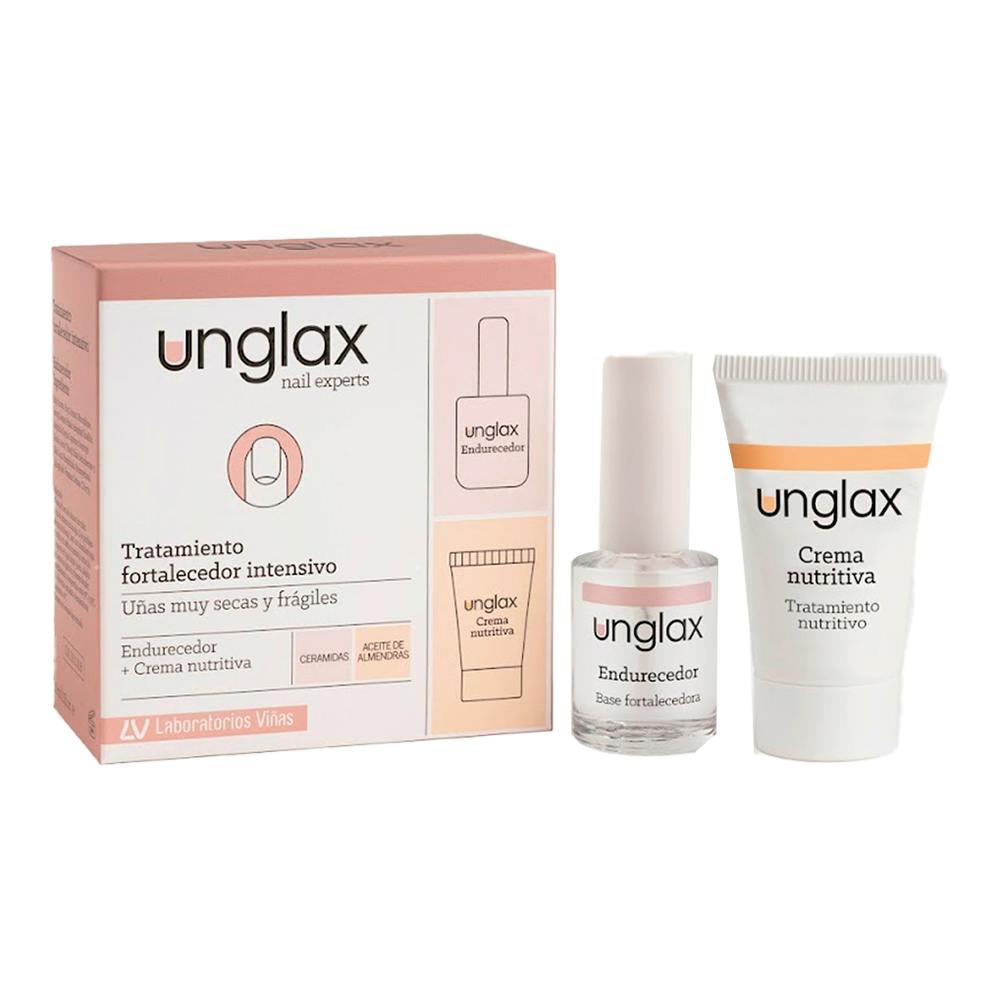 UNGLAX FORTALECEDOR INTENSIVO UÑAS PACK 12 ML +