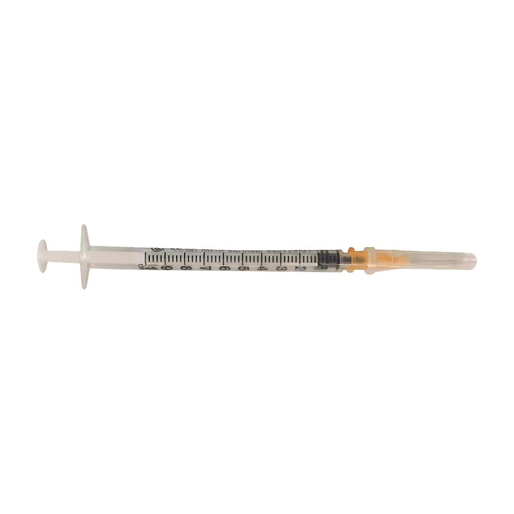 JERINGA C/AGUJA BD PLASTIPAK 3 P 1 ML A: 25 G 5/