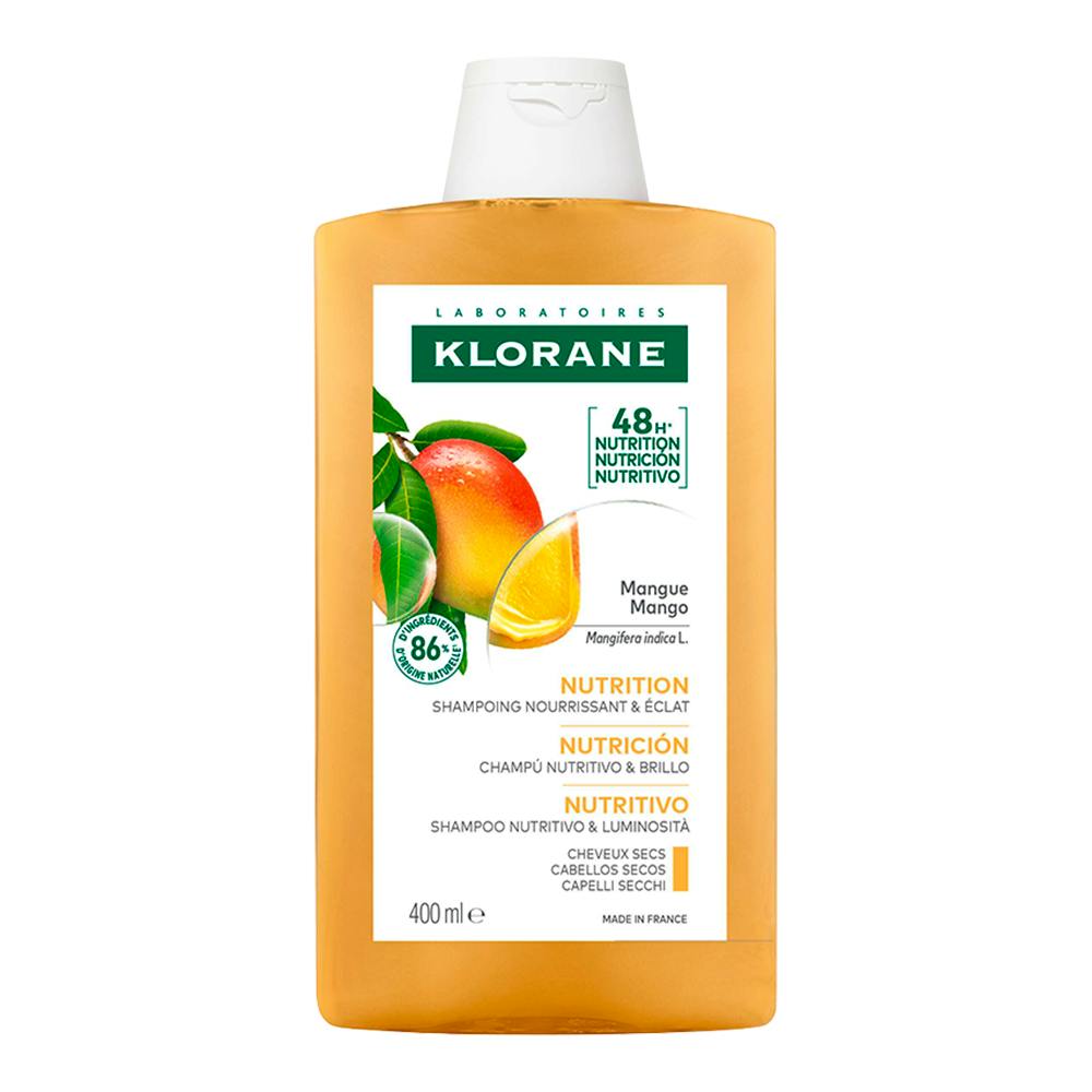 KLORANE CHAMPU NUTRITIVO A LA MANTECA DE MANGO 400 ML