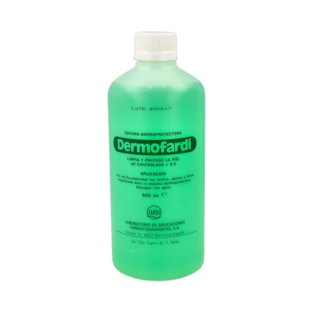 DERMOFARDI GEL VERDE ESPUMOSO 500 ML