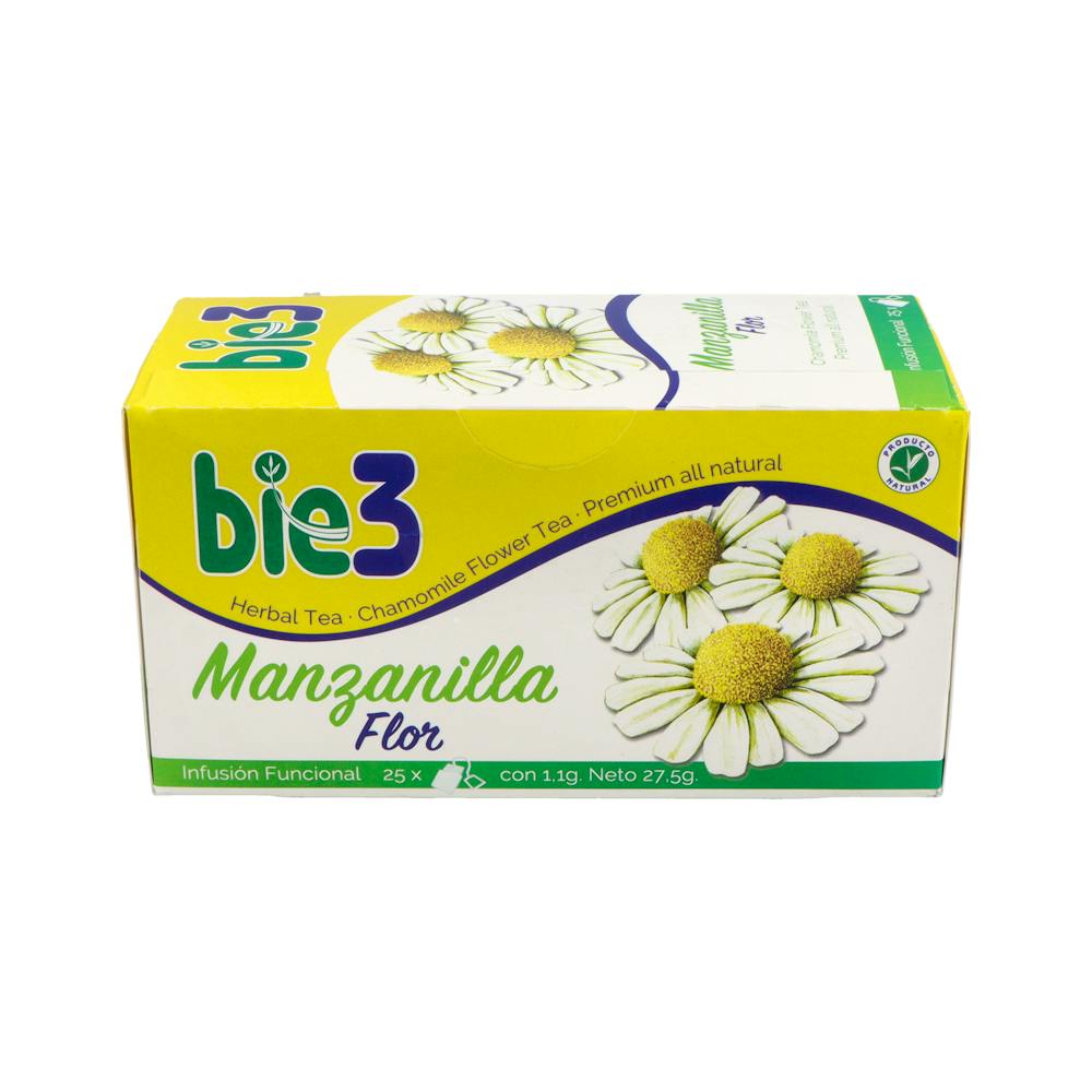 BIO3 MANZANILLA ECOLOGICA 15 G 25 FILTROS