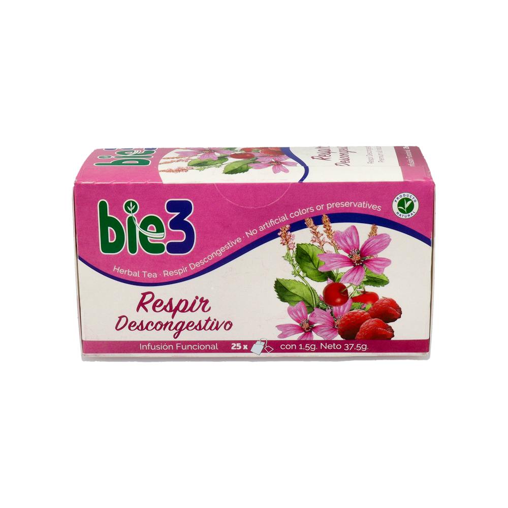 BIE 3 RESPIR DESCONGEST 25 BOLSAS
