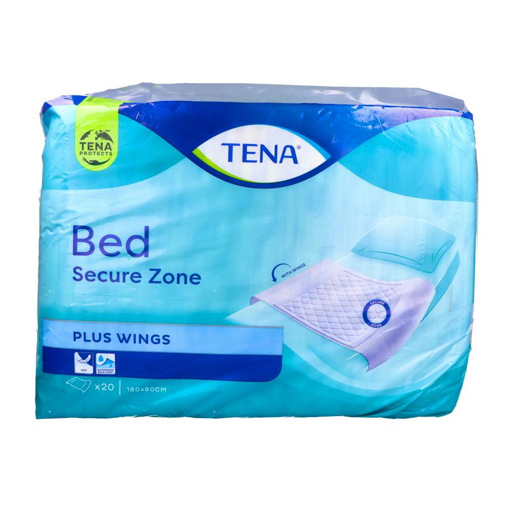PROTECTOR DE CAMA TENA BED PLUS 20 UNIDADES 180