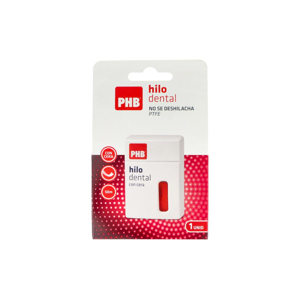 PHB HILO DENTAL CON CERA NO SE DESILACHA PTFE 50 M