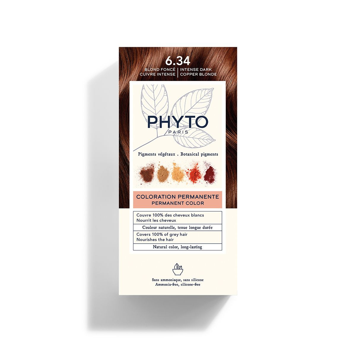PHYTO COLOR KIT COLORACION 634