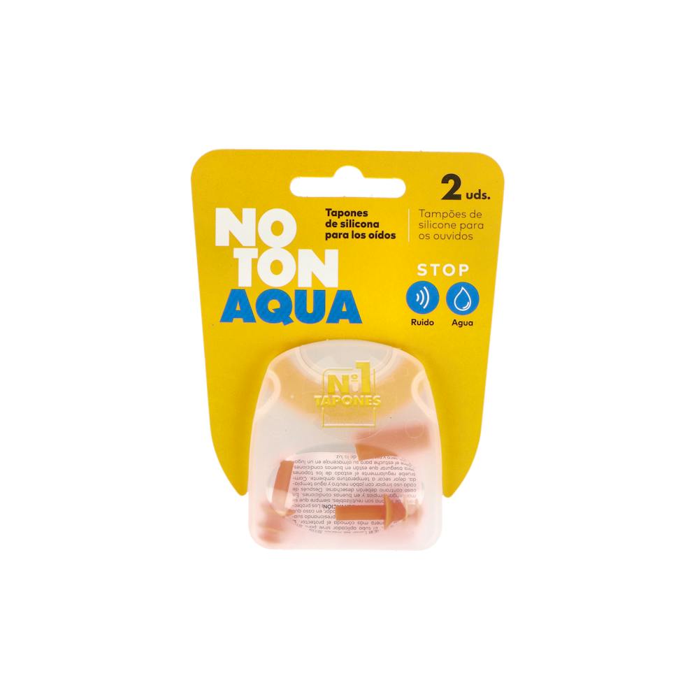 NOTON AQUA TAPONES OIDOS SILICONA ADULTO CON APLICADOR 2U
