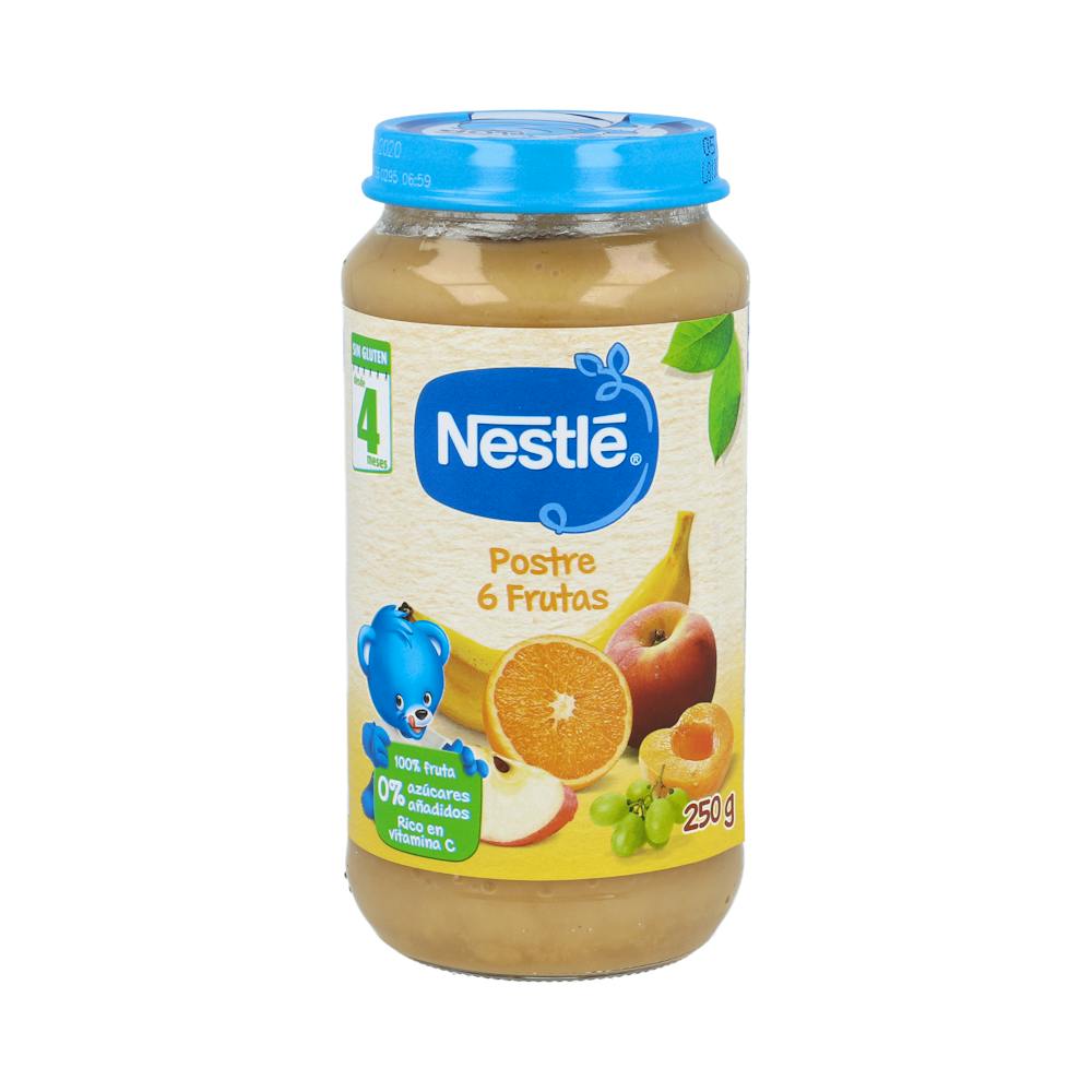 NESTLE POSTRE 6 FRUTAS 1 ENVASE 250 G