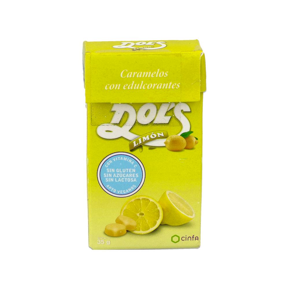 DOLS CARAMELOS SIN AZUCAR 1 ENVASE 35 G SABOR LIMON