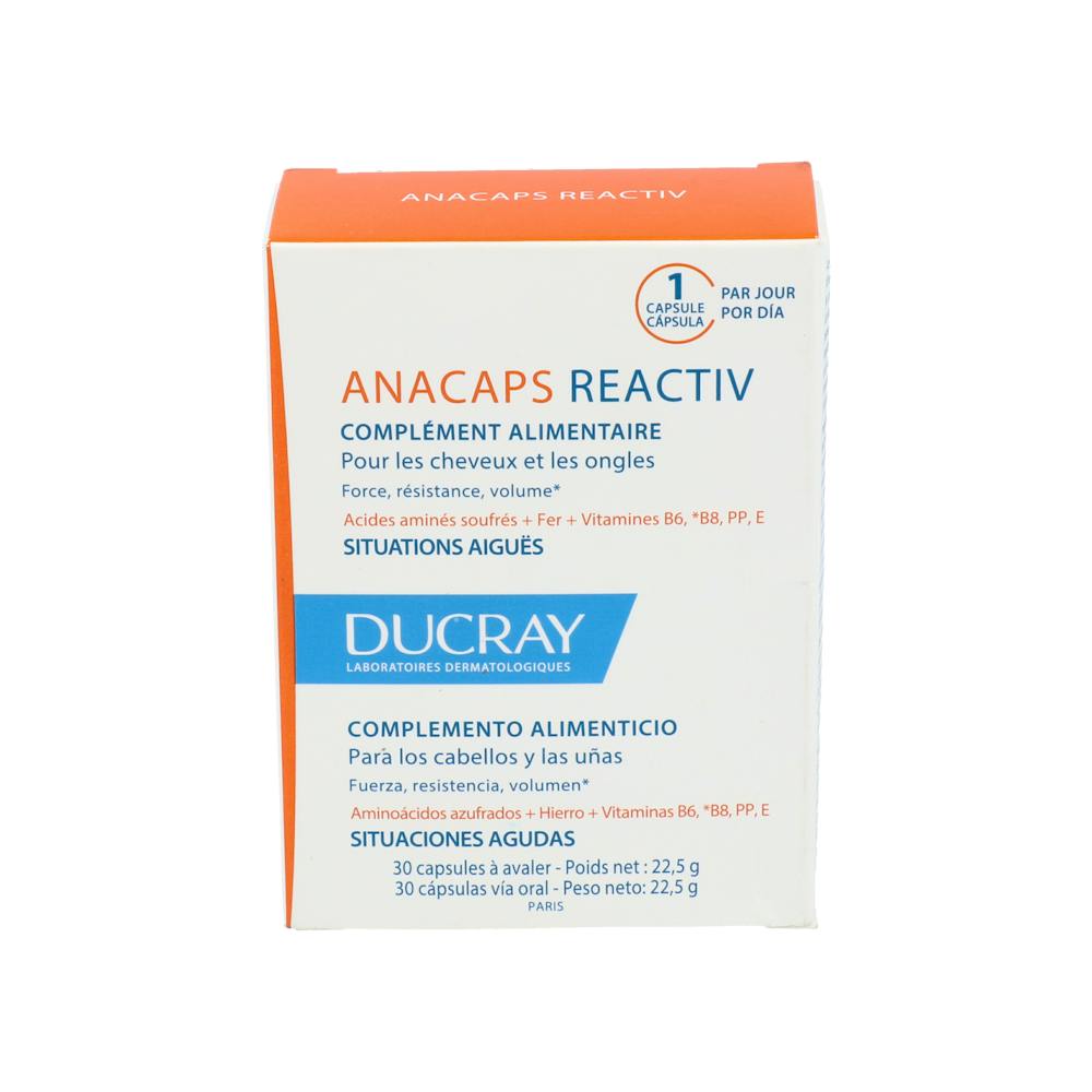 DUCRAY ANACAPS REACTIV 30 CAP