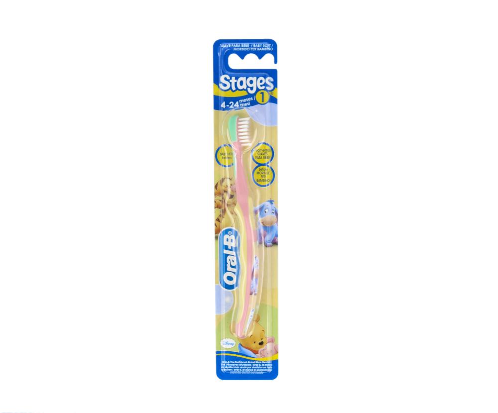 CEPILLO DENTAL INFANTIL ORALB STAGES 1 4 MESES