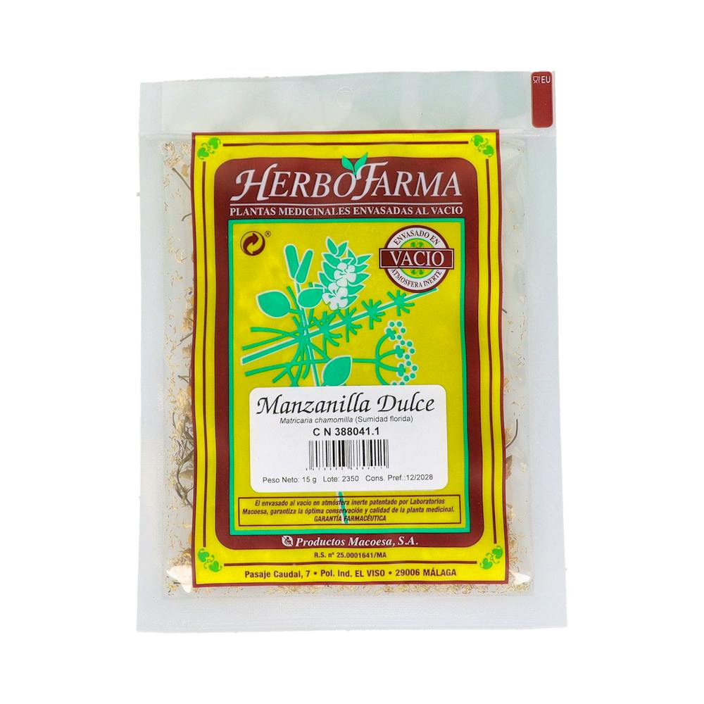 MANZANILLA DULCE HERBOFARMA 1 ENVASE 15 G