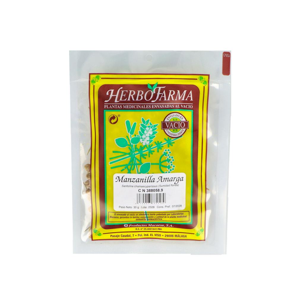 MANZANILLA AMARGA HERBOFARMA 1 ENVASE 30 G
