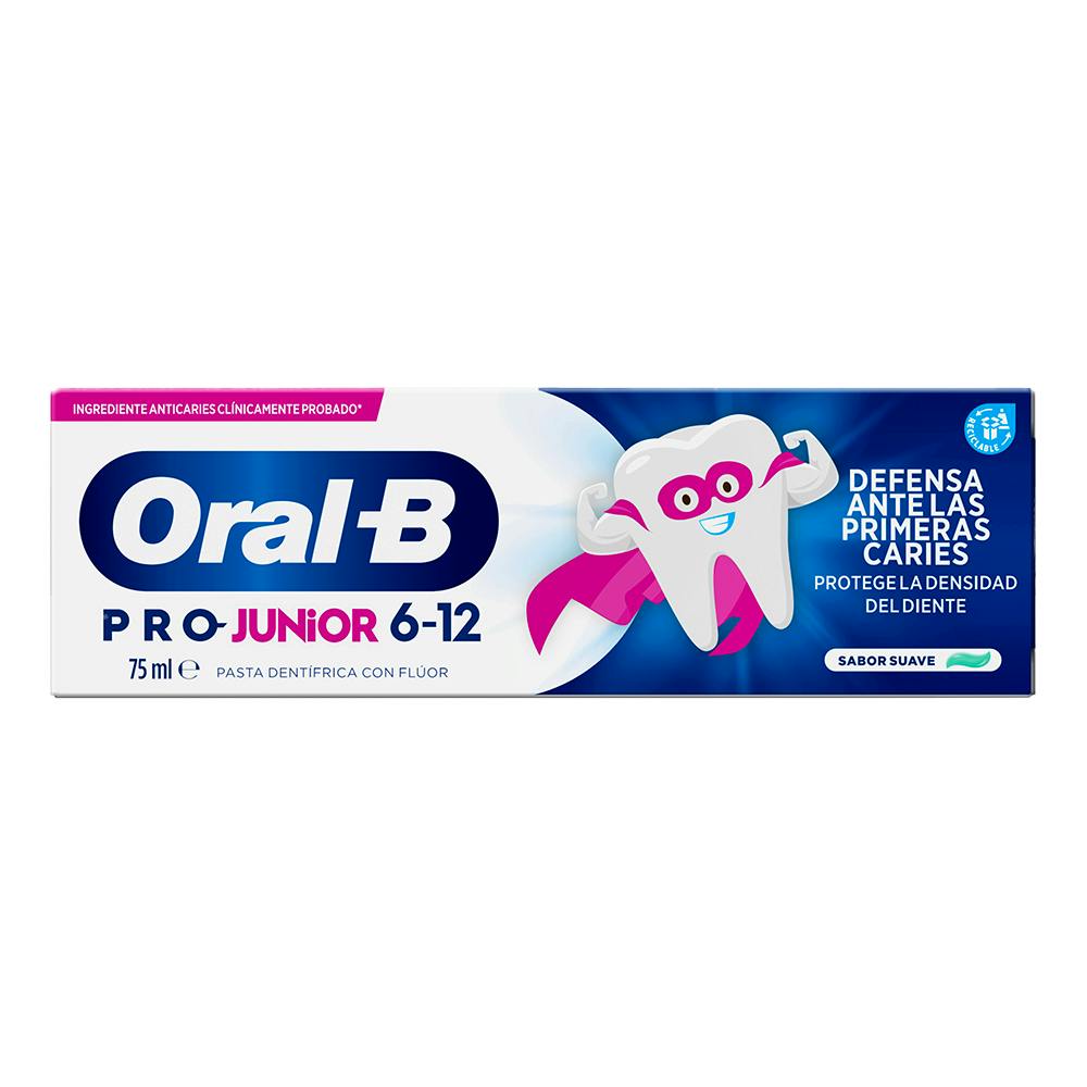 ORALB JUNIOR PASTA DENTAL 1 ENVASE 75 ML SABOR SUAVE