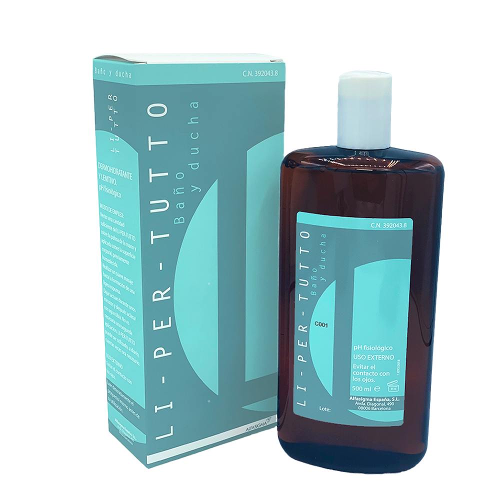 LIPERTUTTO BAÑODUCHA 1 ENVASE 500 ML