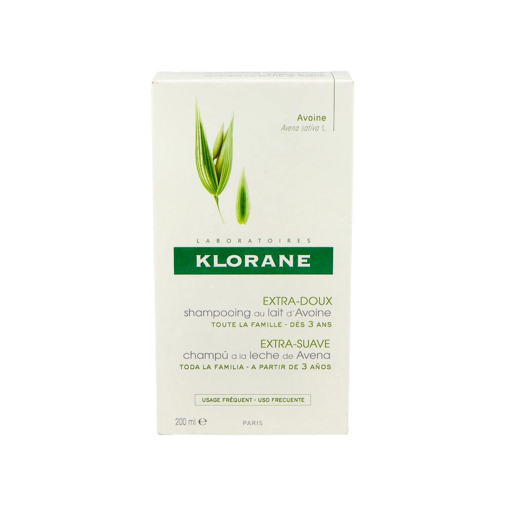 KLORANE CHAMPU LECHE AVENA 200 ML.