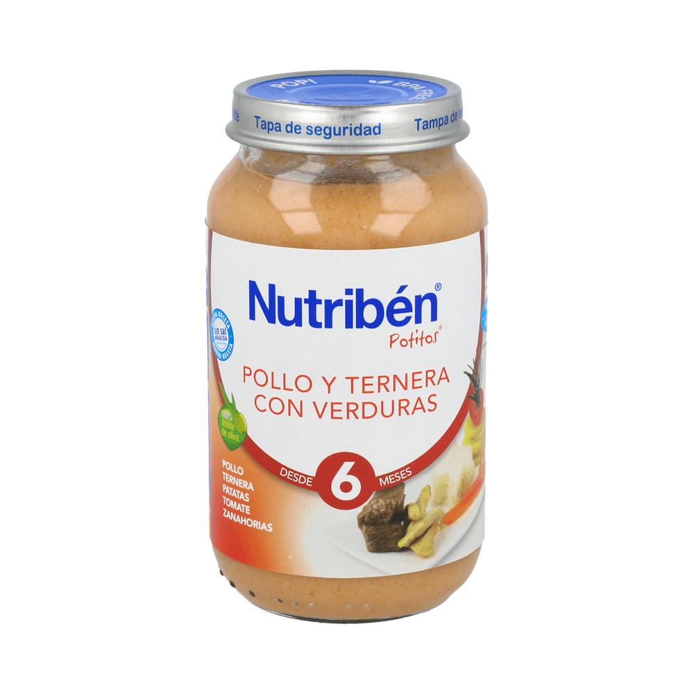 NUTRIBEN POLLO TERNERA VERDURA 1 POTITO GRANDOTE 250 G