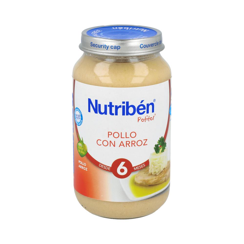 NUTRIBEN POLLO CON ARROZ 1 POTITO GRANDOTE 250 G