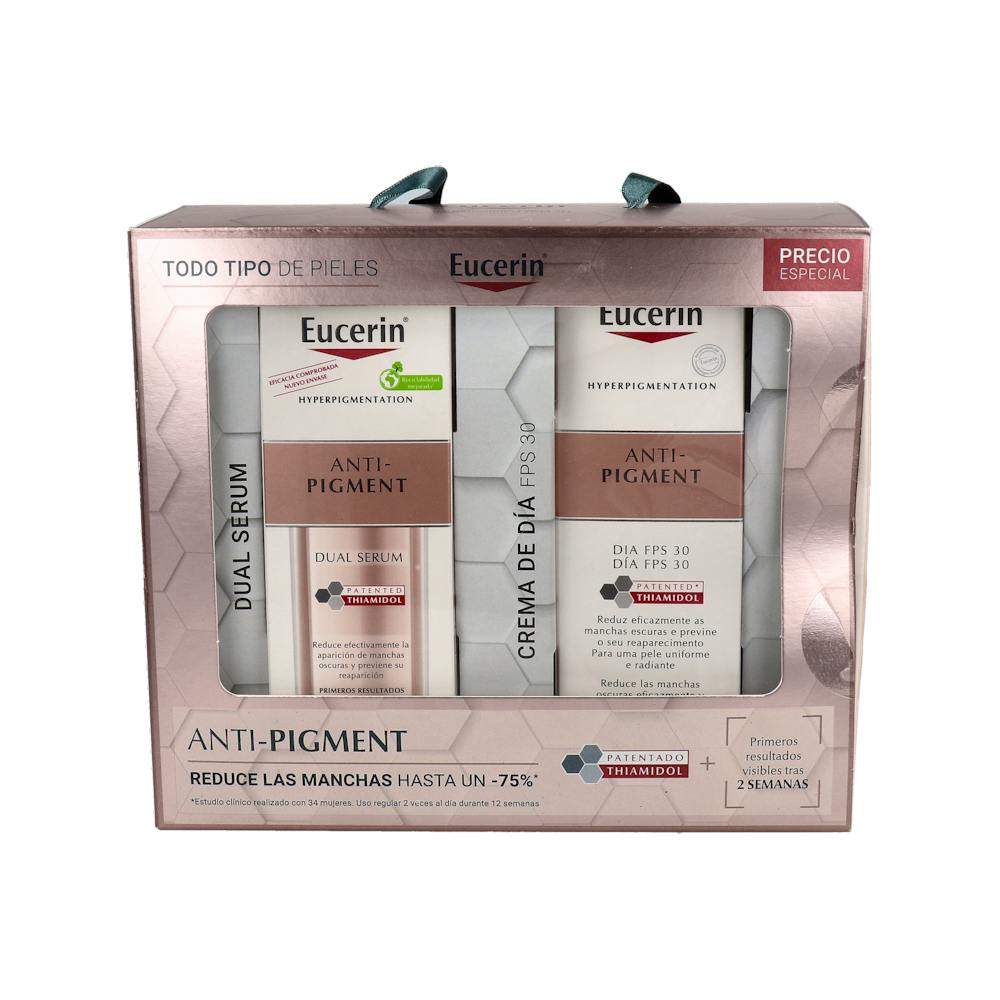 EUCERIN PACK ANTIPIGMENT DUAL SERUM + CREMA DIA 30 FPS