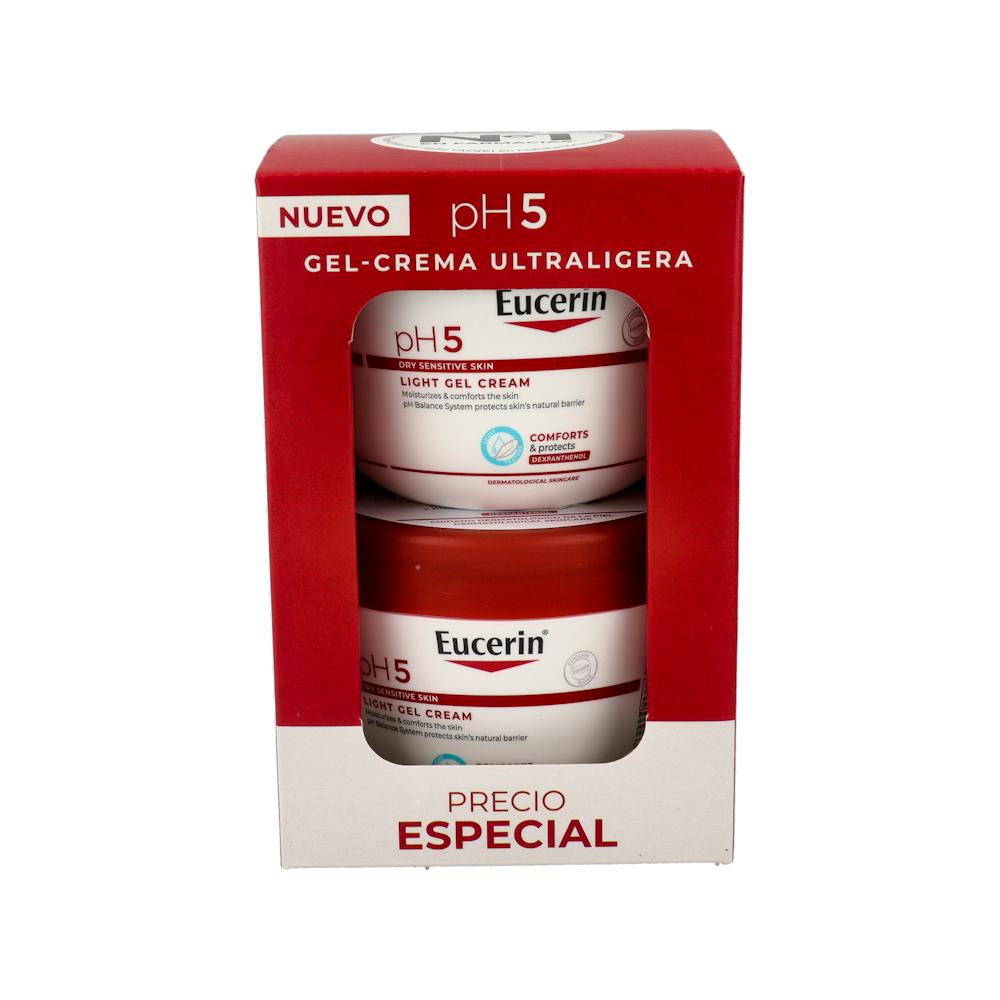 EUCERIN PACK PH5 GELCREMA ULTRALIGERA PACK 350 + 350 ML