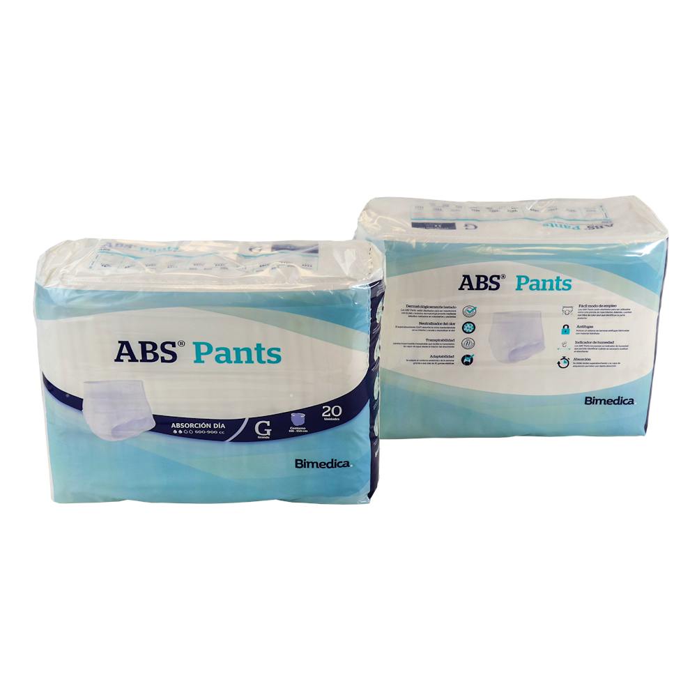 ABSORBENTE INCONTINENCIA ABS ORINA DIA ANAT PANTS T GDE 80 U