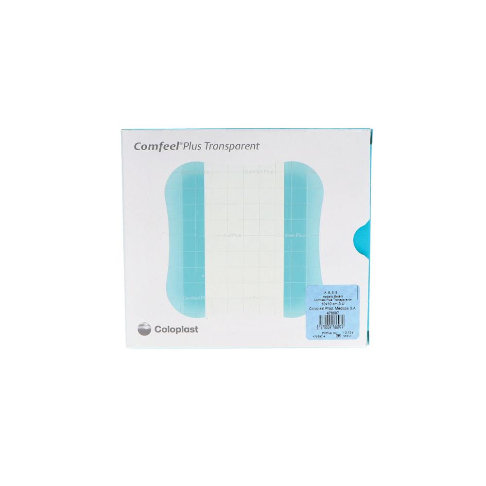 COMFEEL PLUS TRANSP 10X10 3533