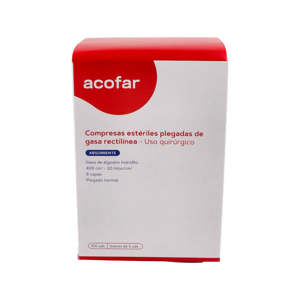 ACOFAR GASAS 100U 20 SOBRES FINANCIABLE
