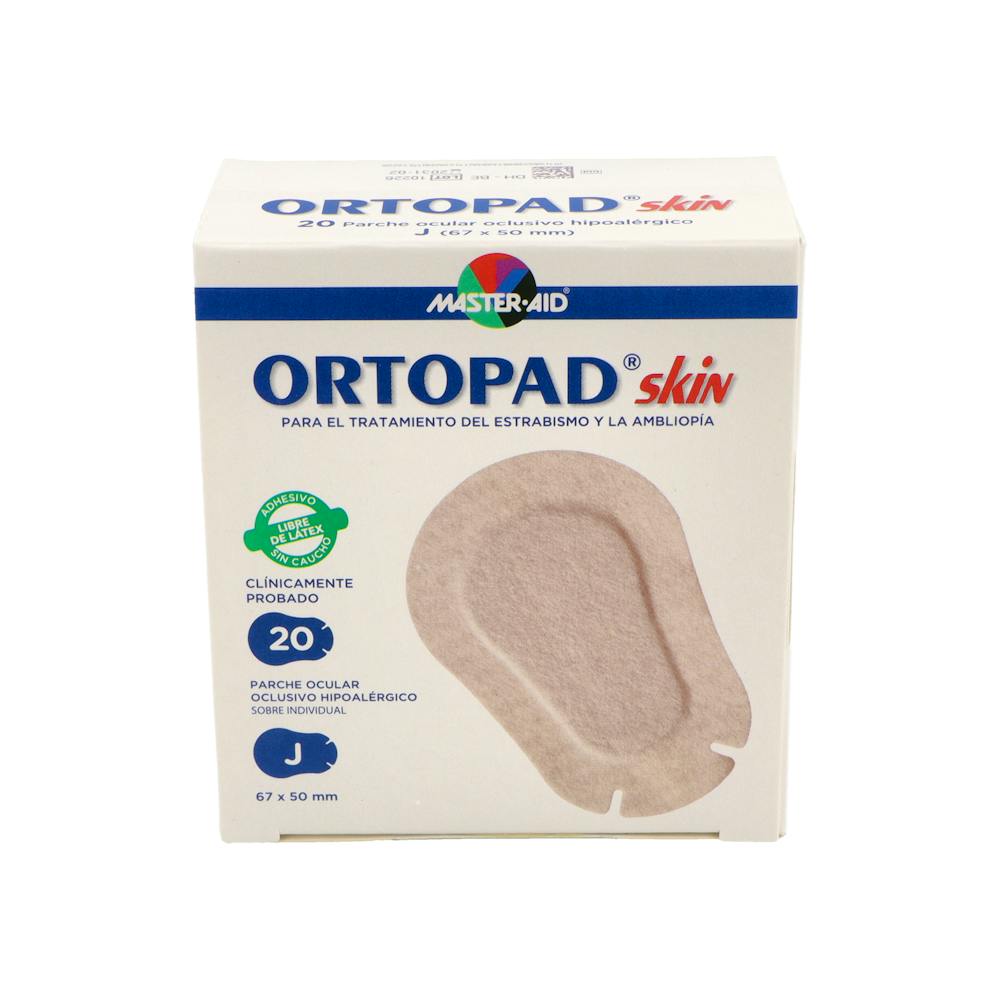 PARCHES OCULARES MASTER AID ORTOPAD SKIN JUNIOR 20 PARCHES