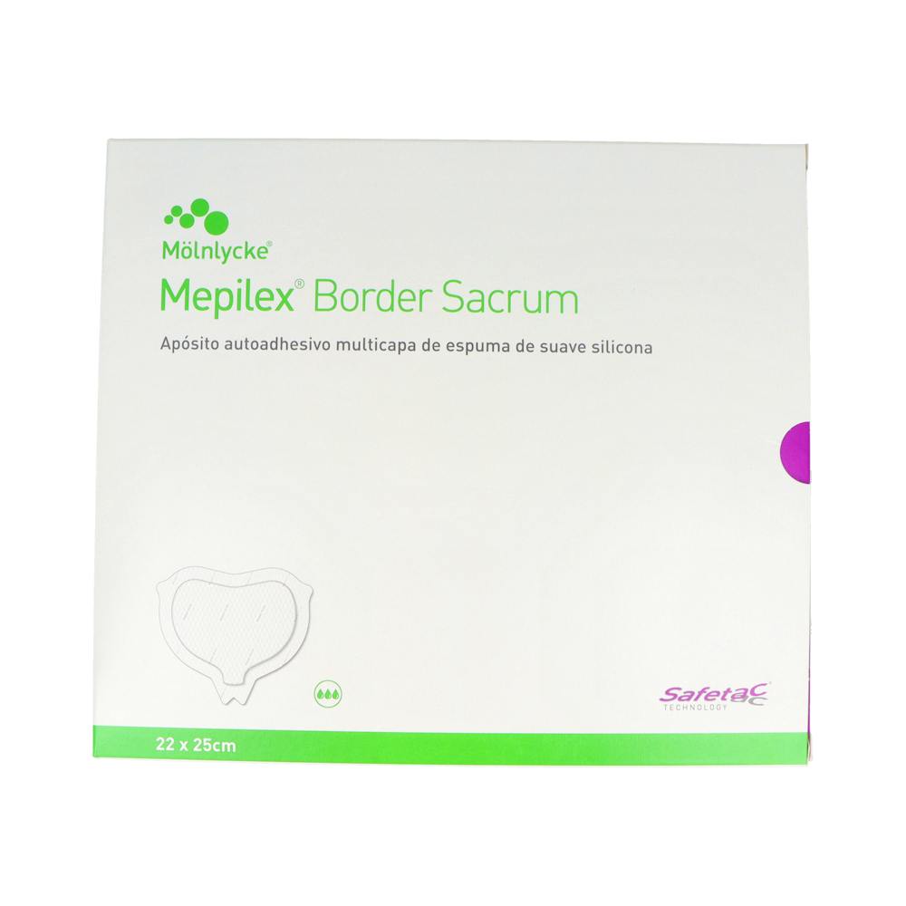 MEPILEX BORDER SACRUM 22X25 3 UDS