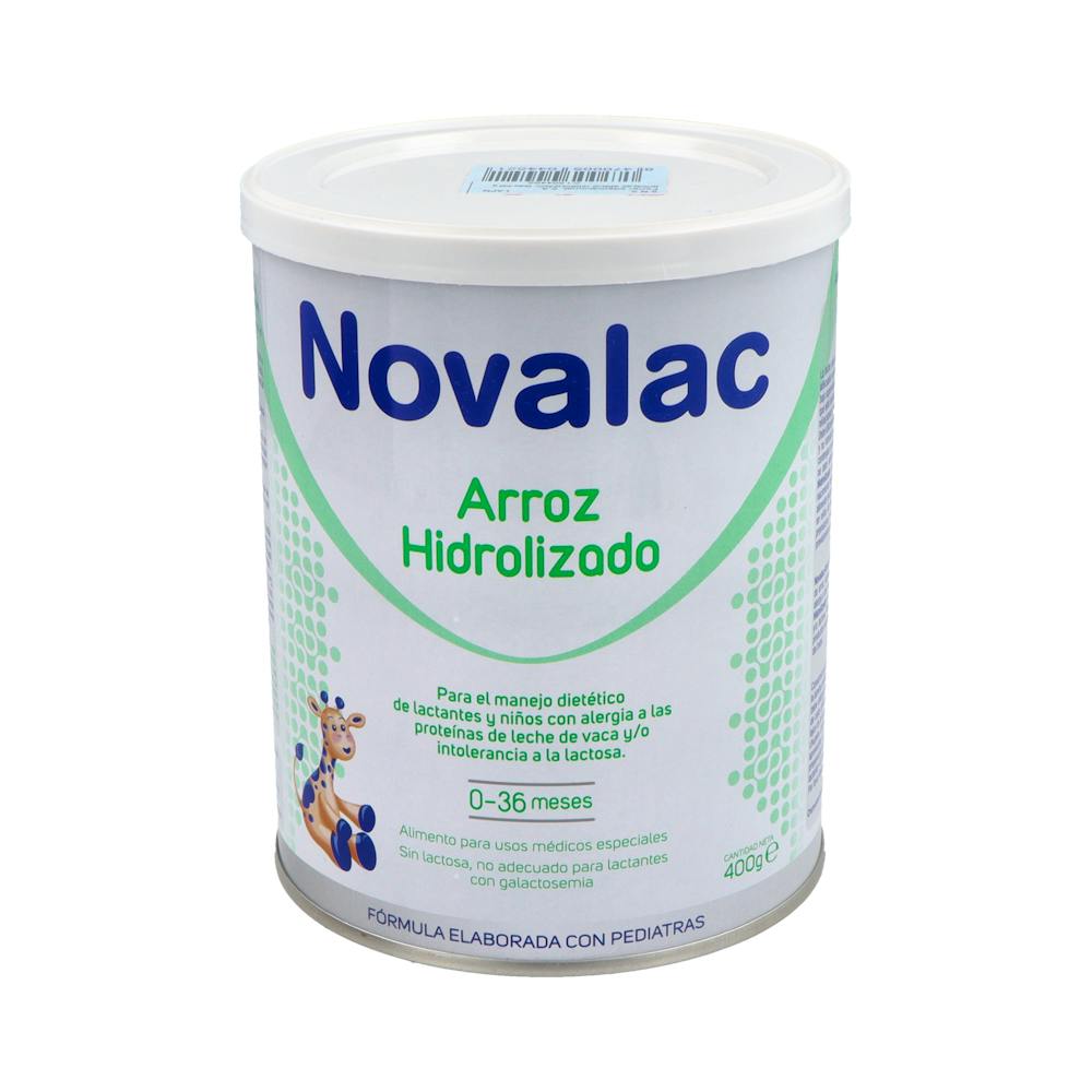 NOVALAC ARROZ HIDROLIZADO 1 BOTE 400 G SABOR NEUTRO